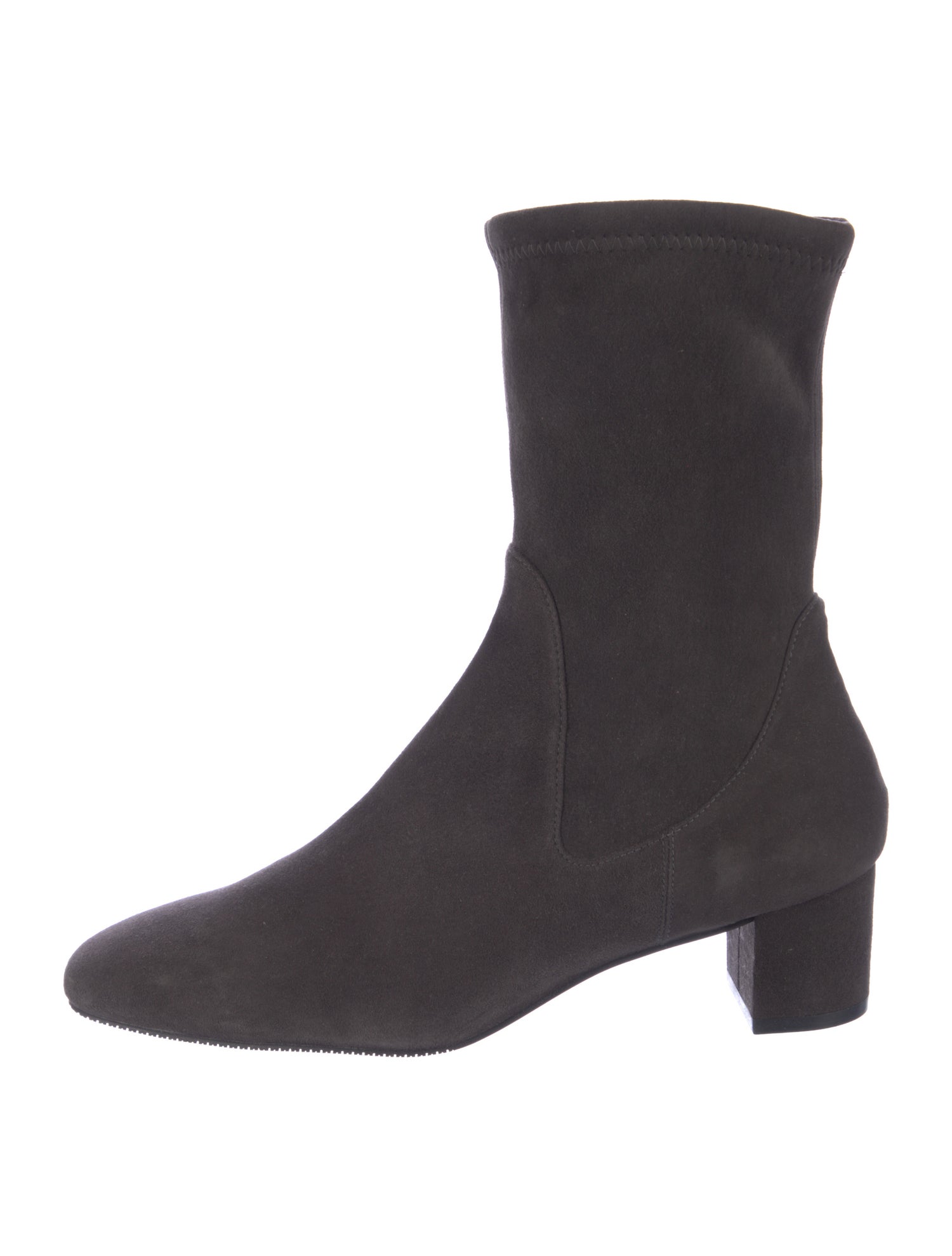 Stuart Weitzman Suede Sock Boots