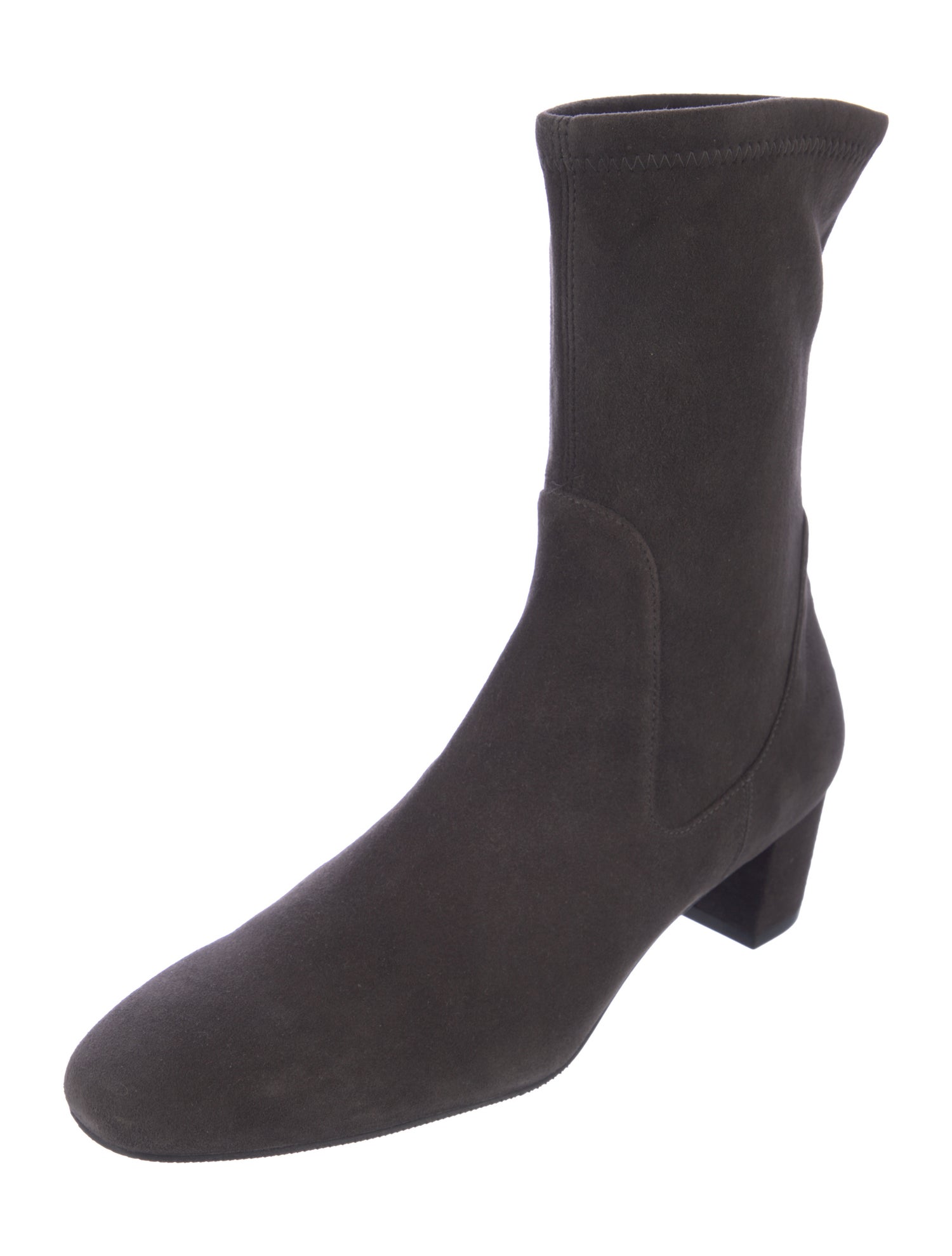 Stuart Weitzman Suede Sock Boots
