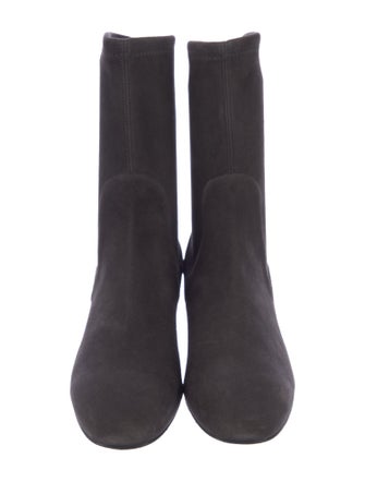 Stuart Weitzman Suede Sock Boots
