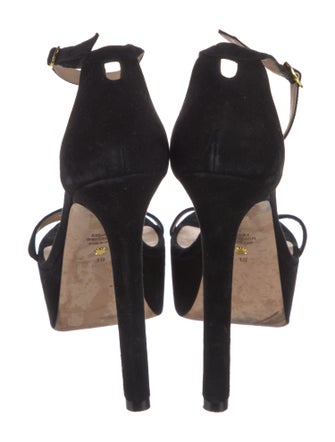 Stuart Weitzman Suede Sandals