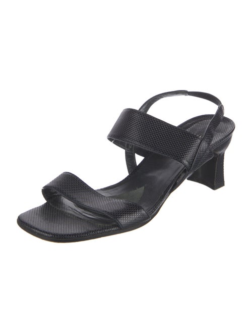 Stuart Weitzman Leather Slingback Sandals