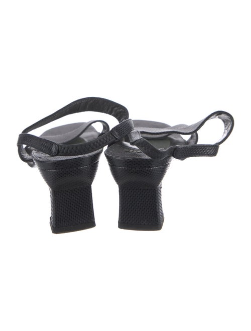 Stuart Weitzman Leather Slingback Sandals