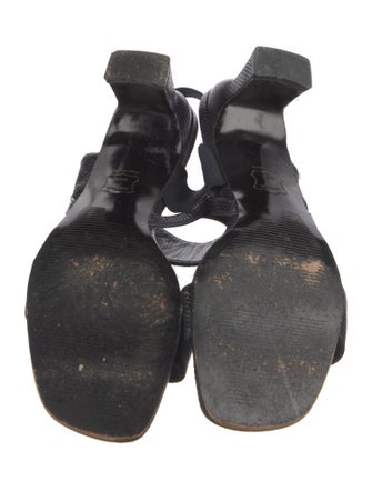 Stuart Weitzman Leather Slingback Sandals