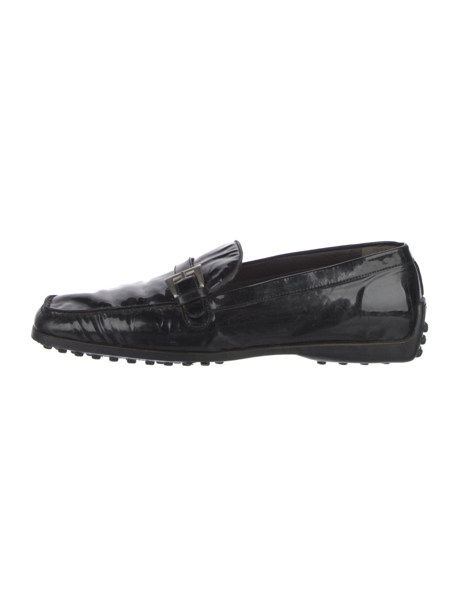 Stuart Weitzman Patent Leather Loafers
