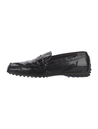 Stuart Weitzman Patent Leather Loafers