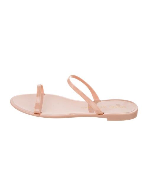 Stuart Weitzman Rubber Slides