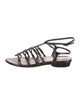 Stuart Weitzman Leather Gladiator Sandals