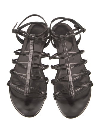 Stuart Weitzman Leather Gladiator Sandals