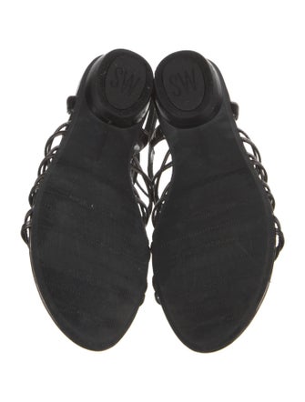 Stuart Weitzman Leather Gladiator Sandals