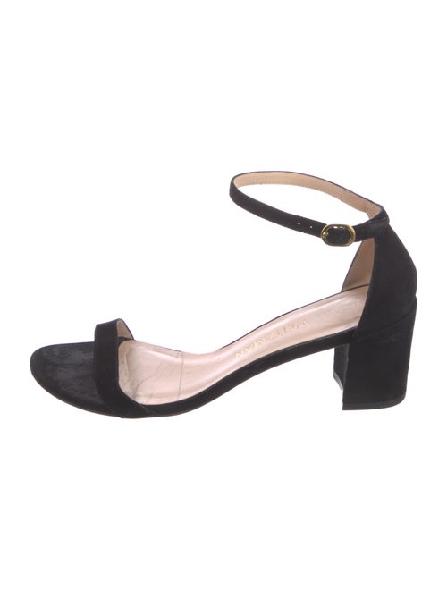Stuart Weitzman Nudist Suede Sandals