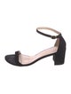 Stuart Weitzman Nudist Suede Sandals