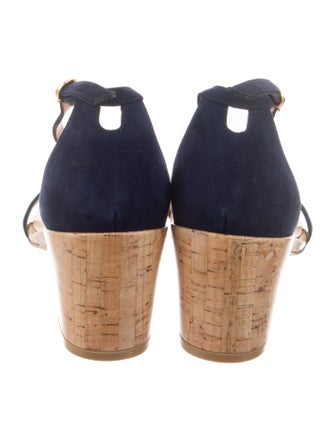 Stuart Weitzman Suede Sandals