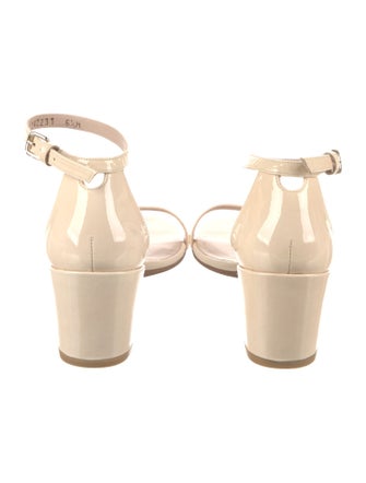 Stuart Weitzman Patent Leather Sandals