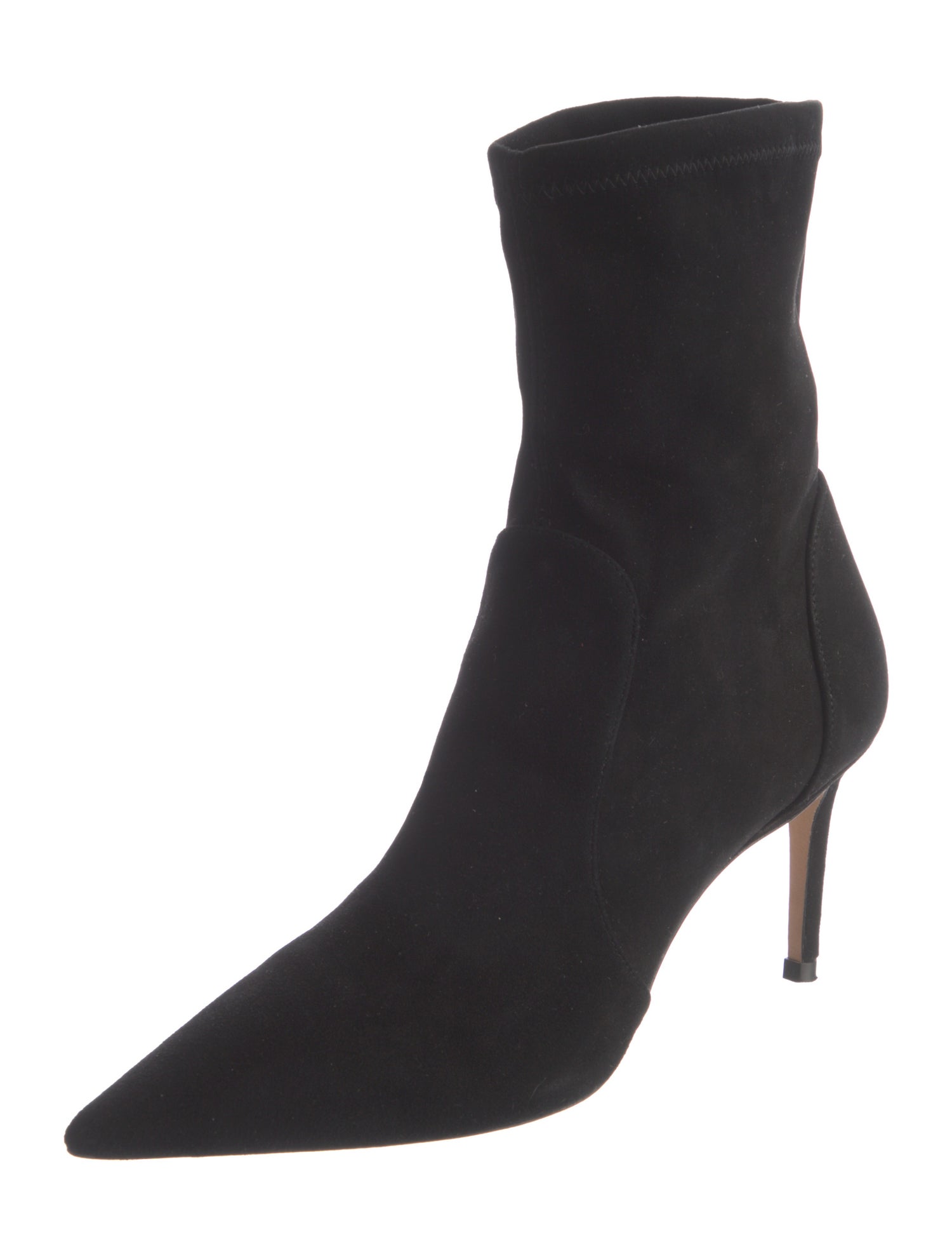 Stuart Weitzman Suede Sock Boots