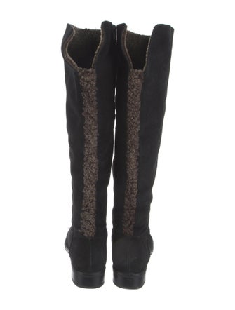 Stuart Weitzman Suede Riding Boots