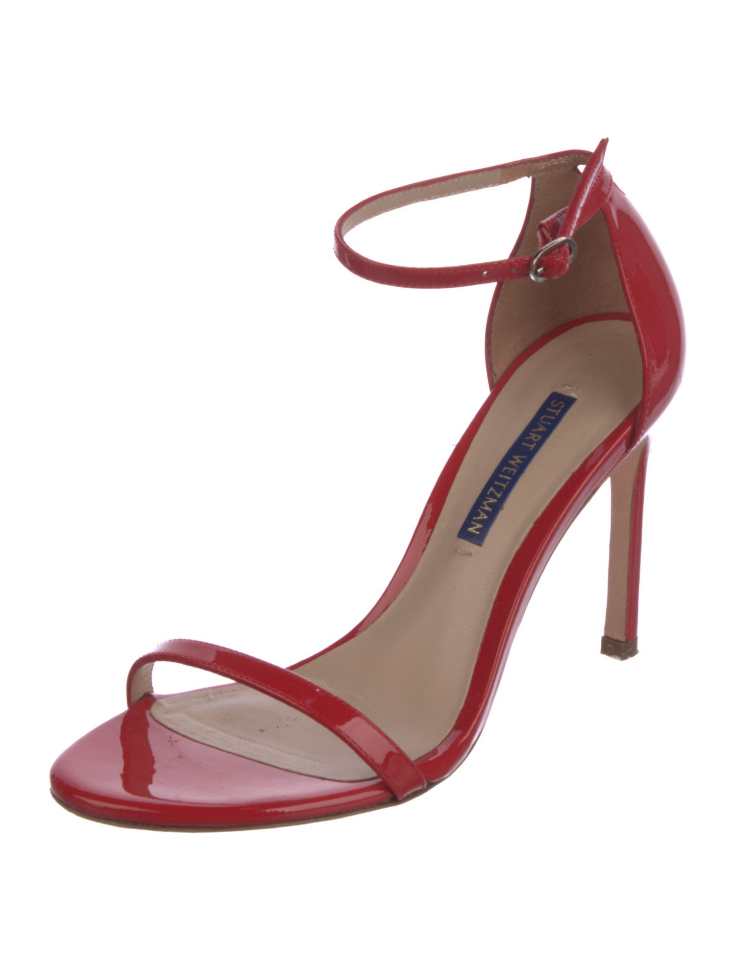 Stuart Weitzman Patent Leather Sandals