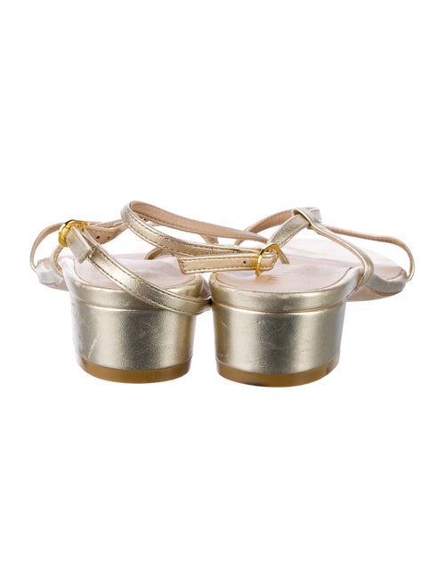 Stuart Weitzman Leather Slingback Sandals