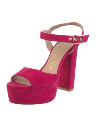 Stuart Weitzman Suede Sandals