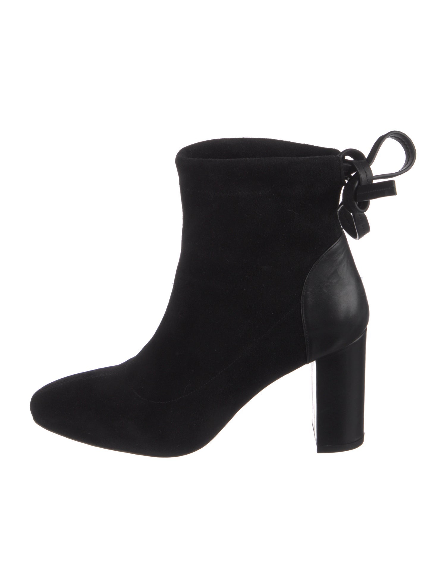 Stuart Weitzman Suede Lace-Up Boots