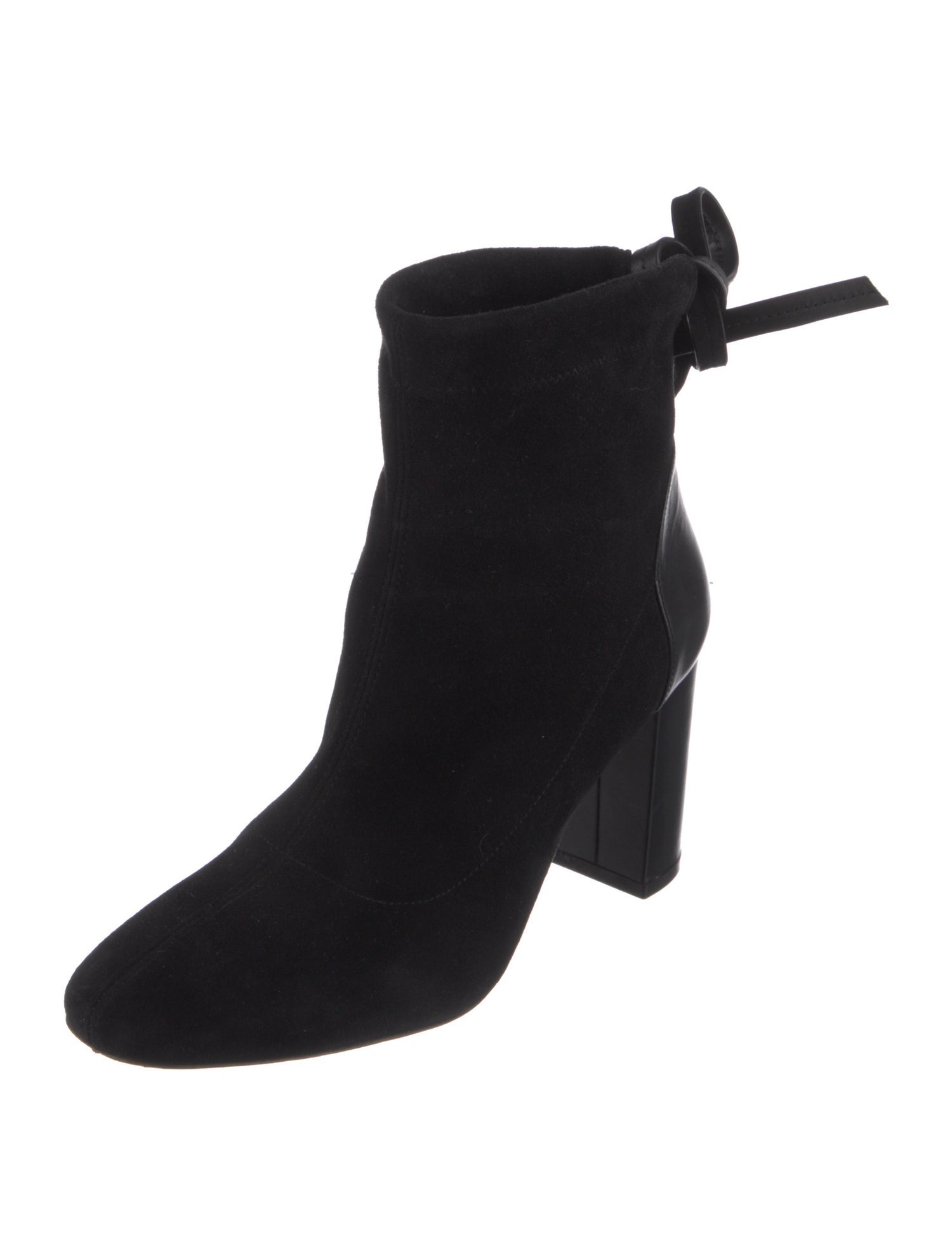Stuart Weitzman Suede Lace-Up Boots