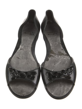 Stuart Weitzman Rubber Slides