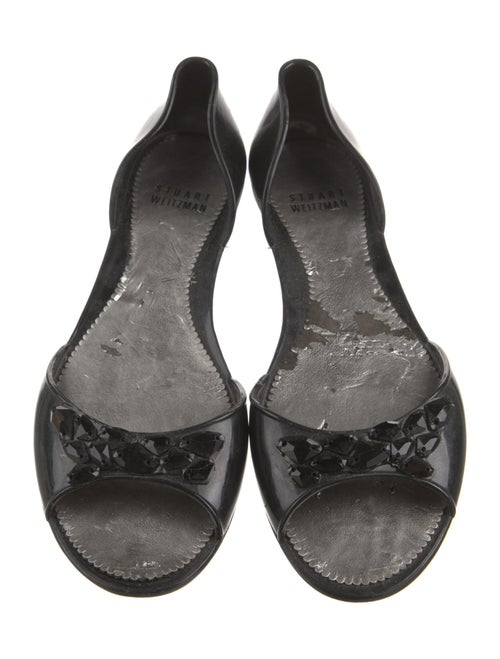 Stuart Weitzman Rubber Slides