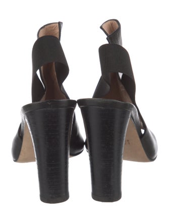 Stuart Weitzman Leather Slingback Pumps