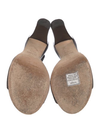 Stuart Weitzman Leather Slingback Pumps