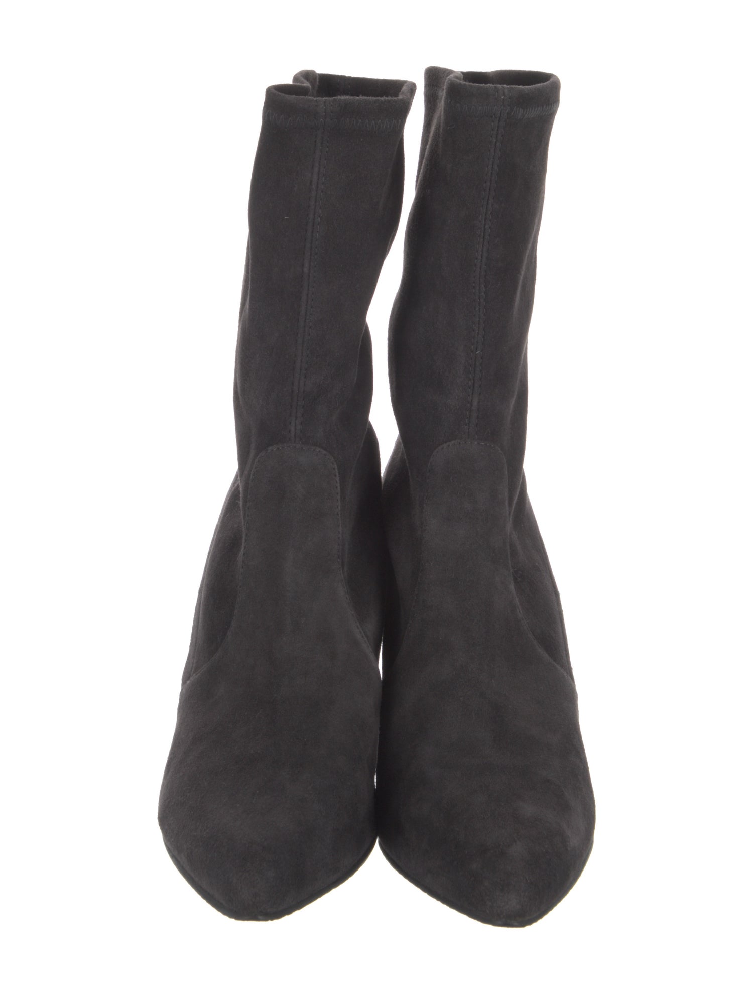Stuart Weitzman Suede Sock Boots