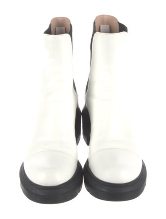 Stuart Weitzman Leather Combat Boots