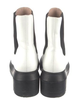 Stuart Weitzman Leather Combat Boots