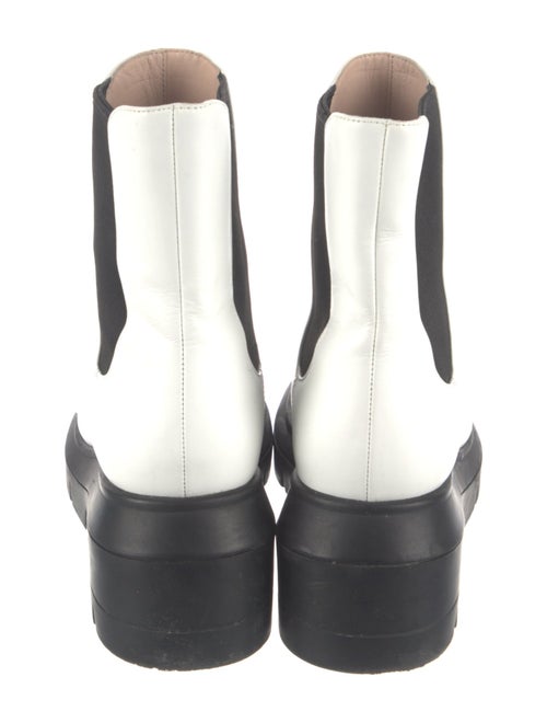 Stuart Weitzman Leather Combat Boots