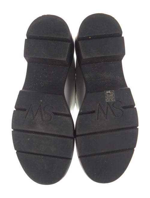 Stuart Weitzman Leather Combat Boots