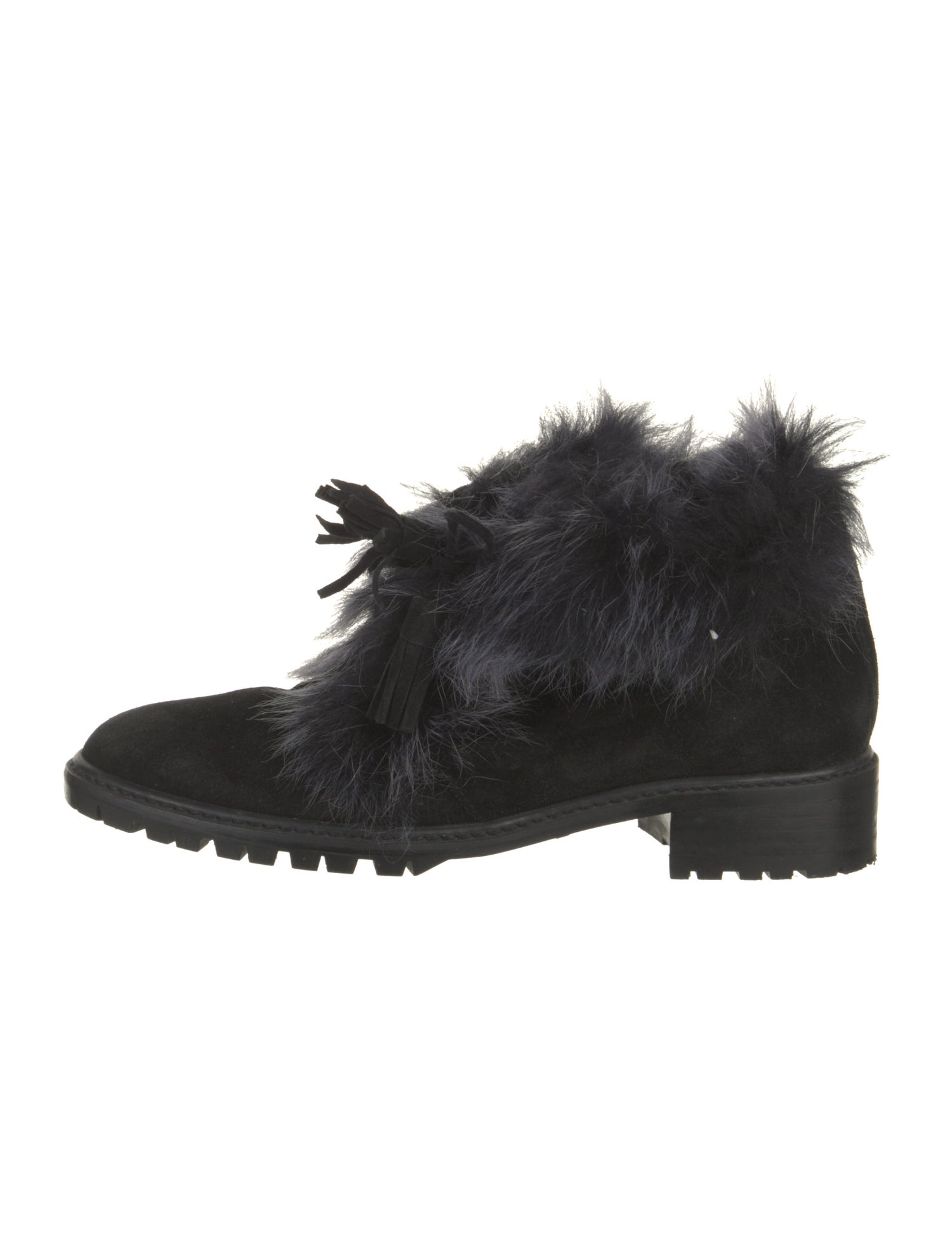 Stuart Weitzman Suede Lace-Up Boots