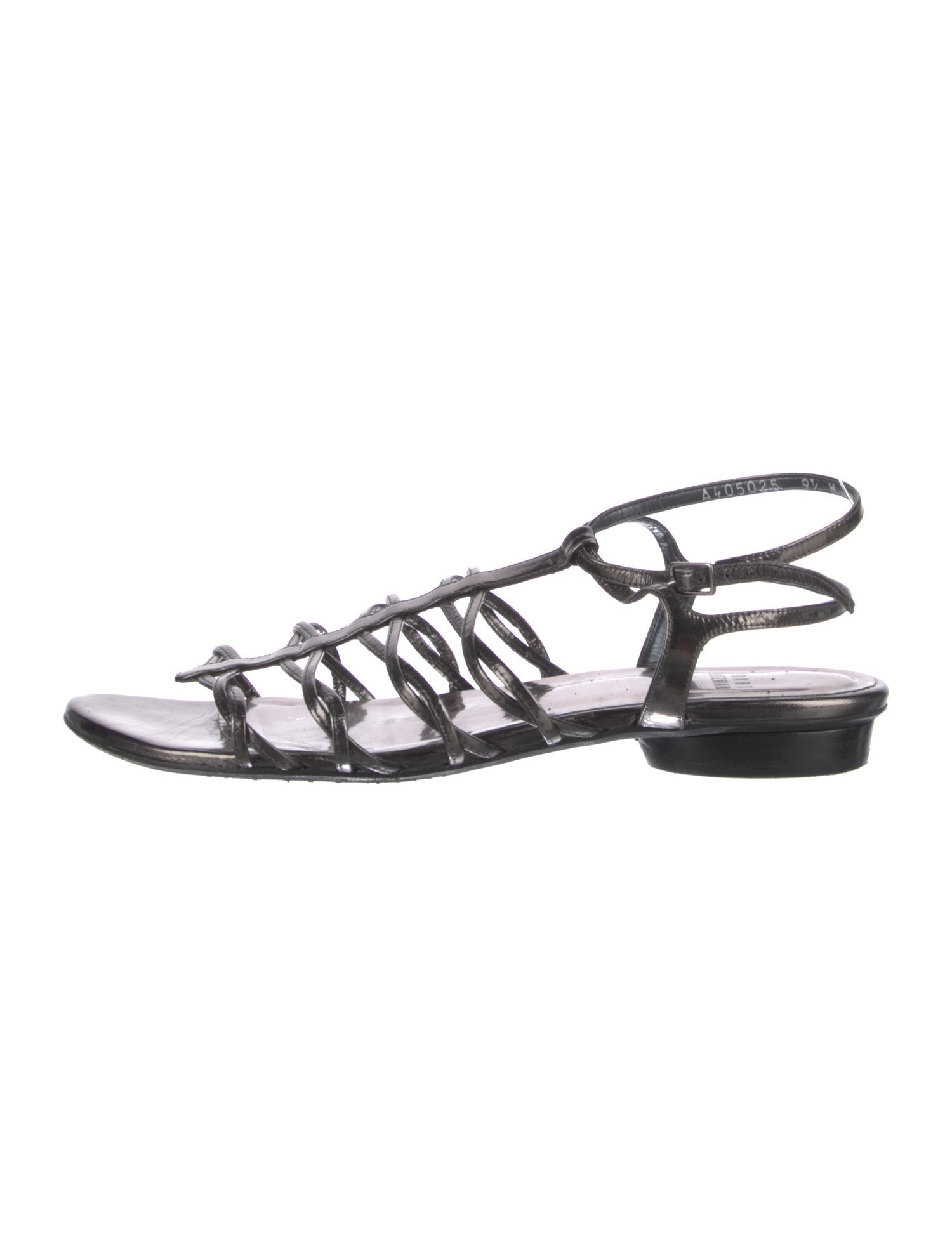 Stuart Weitzman Leather Gladiator Sandals