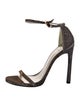 Stuart Weitzman Glitter Glitter Accents Sandals