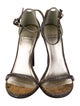 Stuart Weitzman Glitter Glitter Accents Sandals