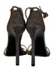 Stuart Weitzman Glitter Glitter Accents Sandals