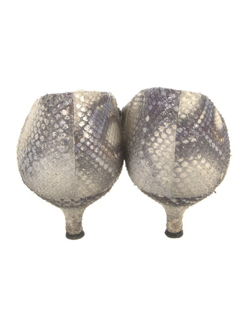 Stuart Weitzman Snakeskin Animal Print Pumps