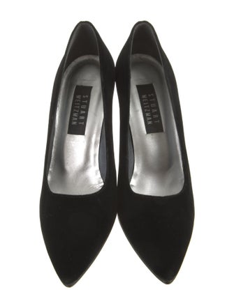 Stuart Weitzman Velvet Pumps