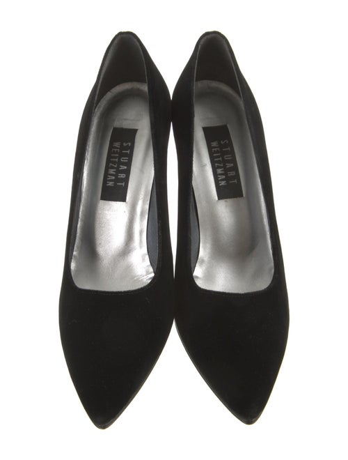 Stuart Weitzman Velvet Pumps