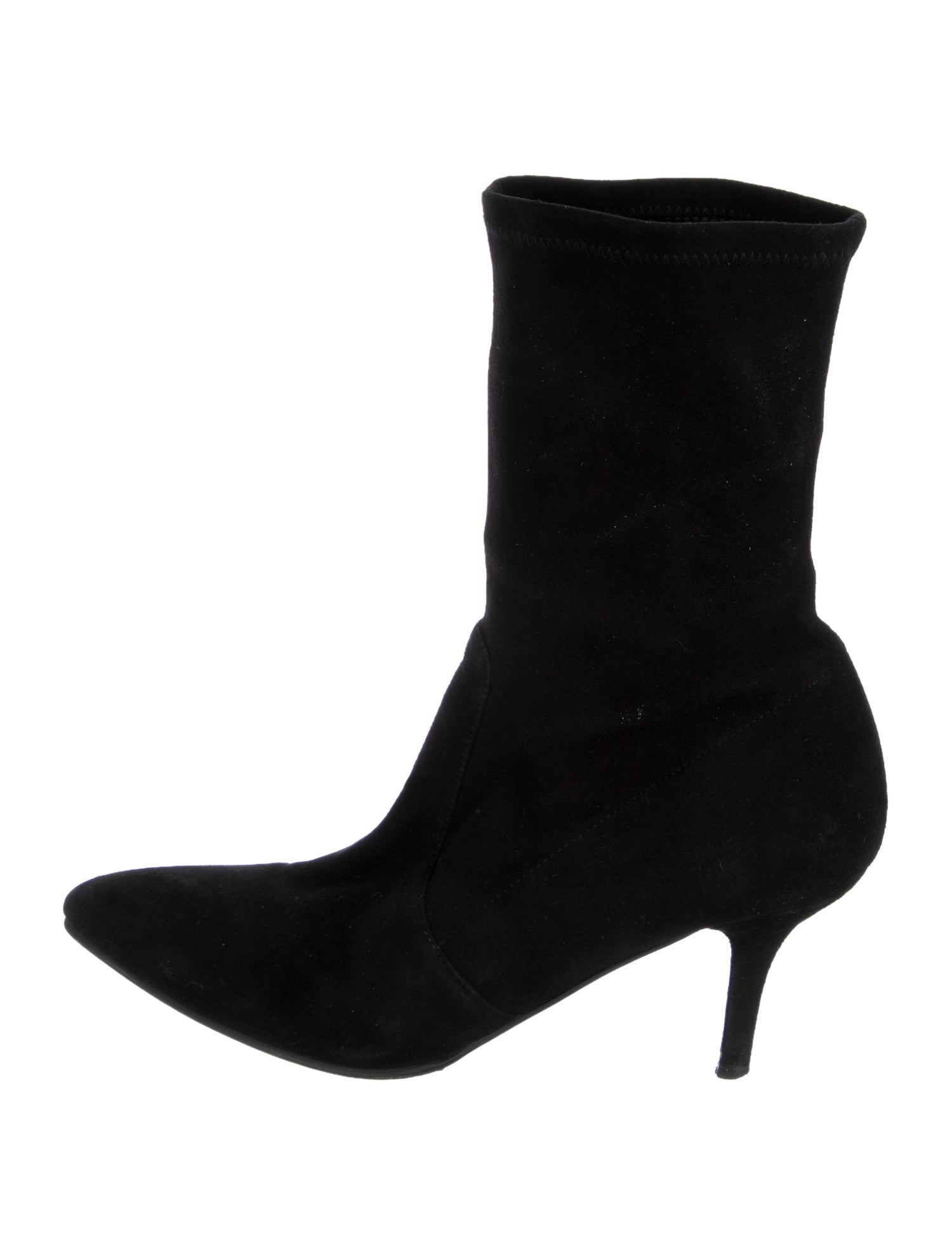 Stuart Weitzman Suede Sock Boots