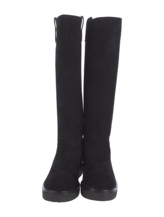 Stuart Weitzman Suede Riding Boots