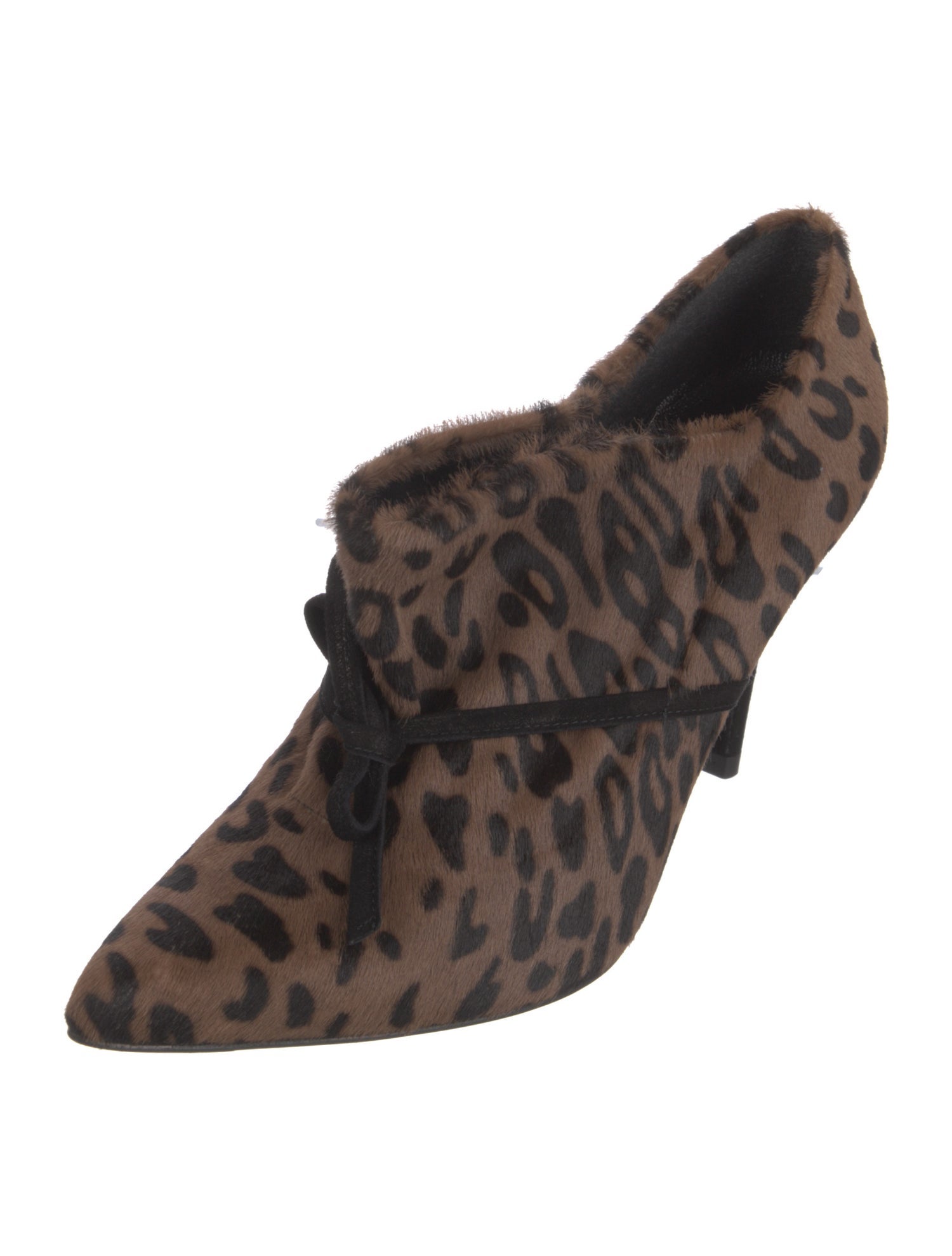 Stuart Weitzman Ponyhair Animal Print Pumps