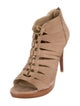 Stuart Weitzman Suede Gladiator Sandals