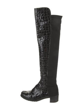 Stuart Weitzman Patent Leather Boots