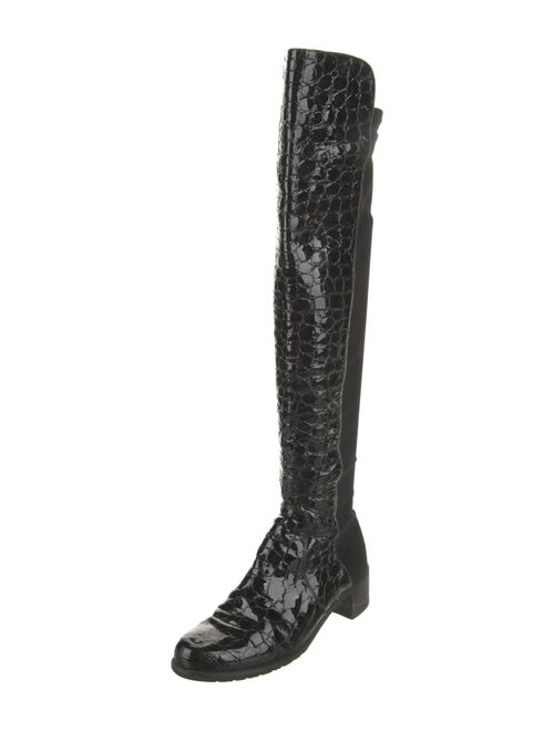 Stuart Weitzman Patent Leather Boots