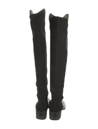 Stuart Weitzman Patent Leather Boots