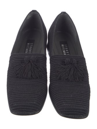 Stuart Weitzman Tassel Accents Loafers