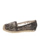 Stuart Weitzman Jute Lace Pattern Espadrilles